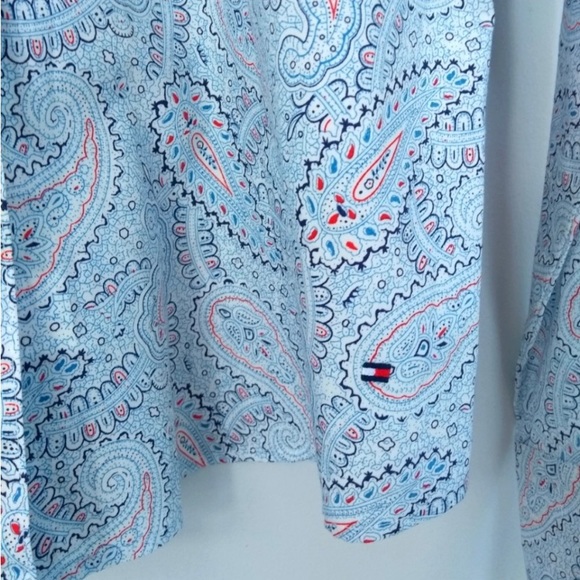Tommy Hilfiger Paisley Button Down Shirt - Picture 5 of 6